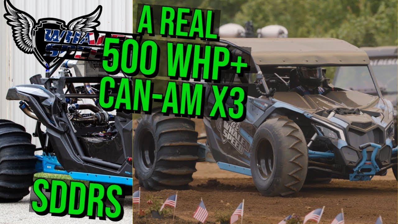 Whalen's Speed: A REAL 500+WHP Can-AM | SDDRS | Compound Turbocharged | WSRD