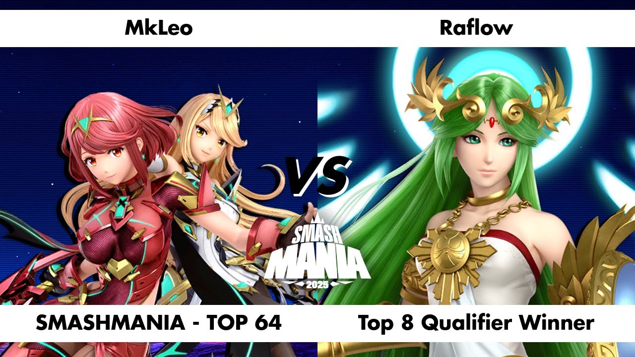 SMASHMANIA - TOP 64 - MkLeo (Aegis) Vs. Raflow (Palutena) - Top 8 Qualifier Winner