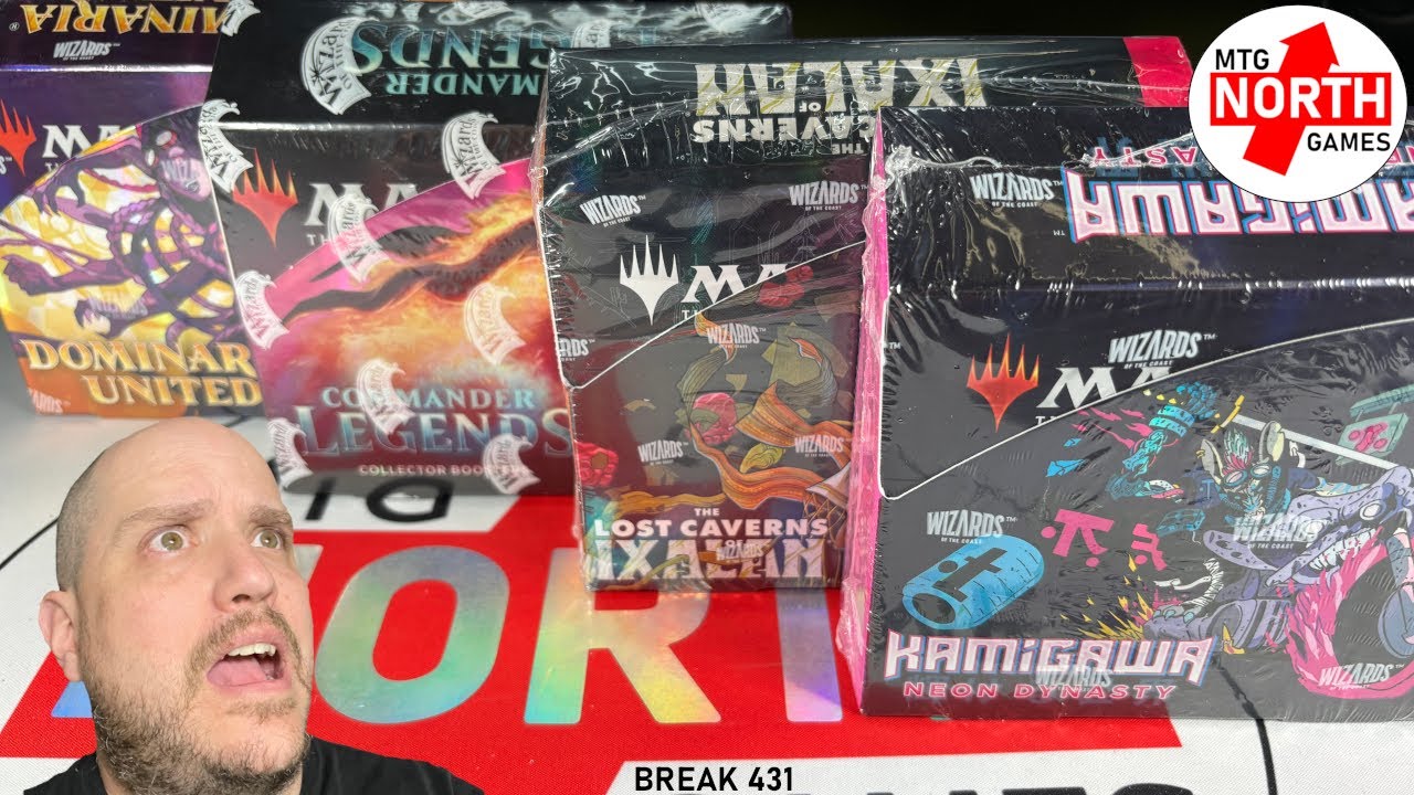 Variant Chase: 4 Collector Box Opening With Pricing: Commander Legends, Lost Caverns
