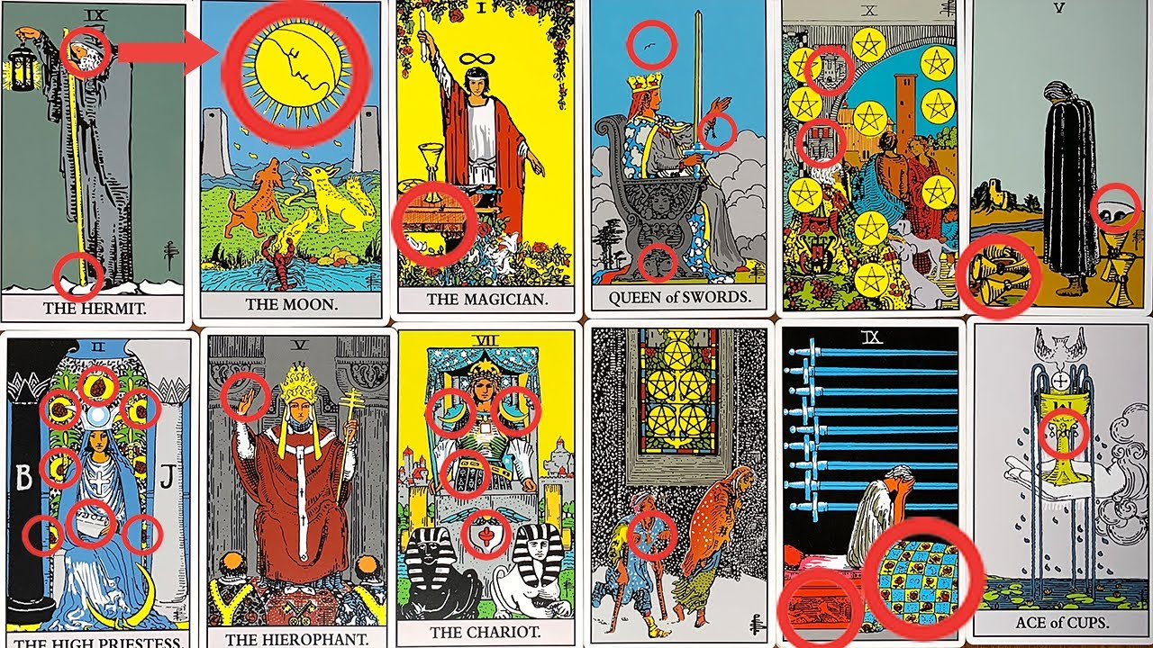 THE SHOCKING HIDDEN SECRETS IN TAROT CARDS 😱