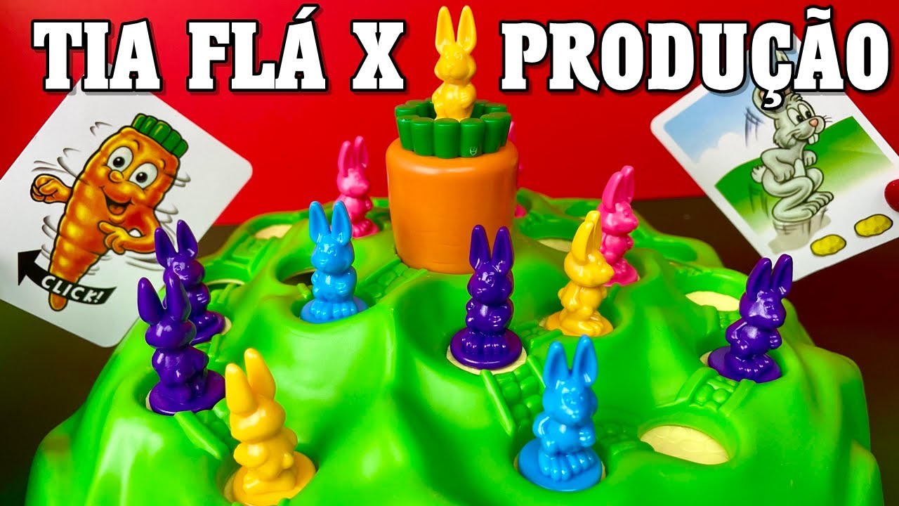 Tia Fla X Produção Jogo Corrida Maluca Do Coelho