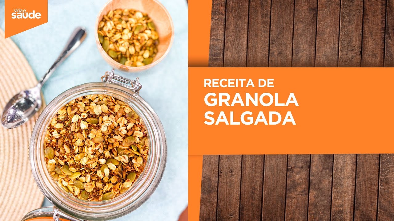 Terça na Cozinha: Cardápio proteico - Granola salgada (17/09/24)