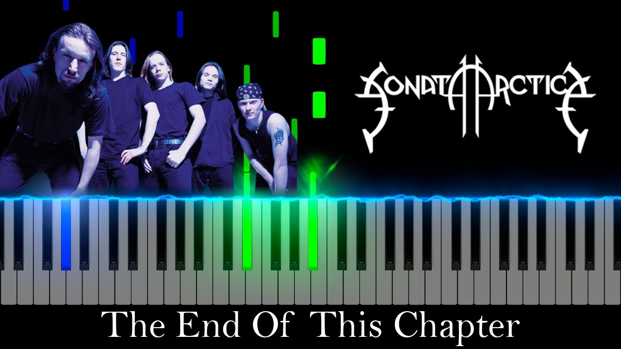 The End Of This Chapter - Sonata Arctica (Visual Piano Tutorial/Best Version)