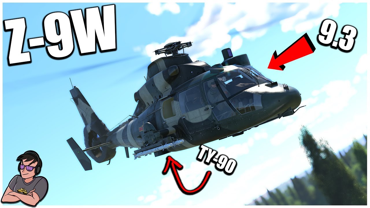 Anti-CAS Helicopter At 9.3?! - Z-9W - War Thunder