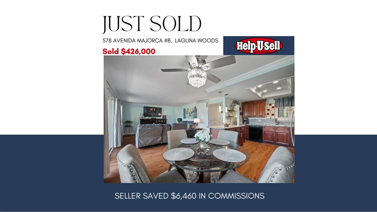 JUST SOLD! 578 Avenida Majorca #B, Laguna Woods 92637