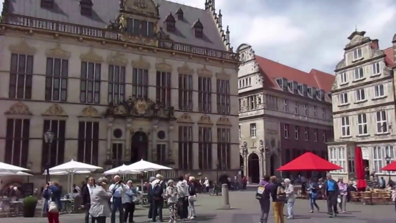 Spaziergang in Bremen durch schöne Hansestadt