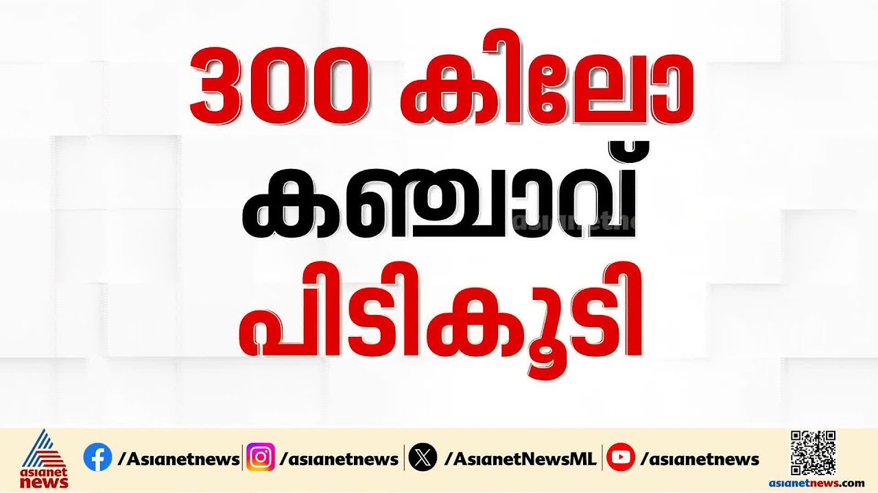 തിരുവനന്തപുരത്ത് വൻ കഞ്ചാവ് വേട്ട; 300 കിലോ കഞ്ചാവ്  പിടികൂടി | Thiruvananthapuram | Drug Case