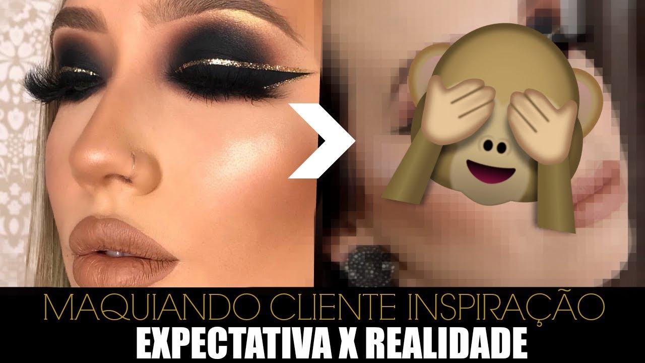 Maquiando Cliente Inspiração NIVEL HARD Kamilla Teixeira  | Amanda Pastore