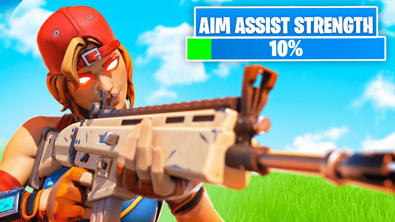 Every elimination I lower my AIM ASSIST STRENGTH...