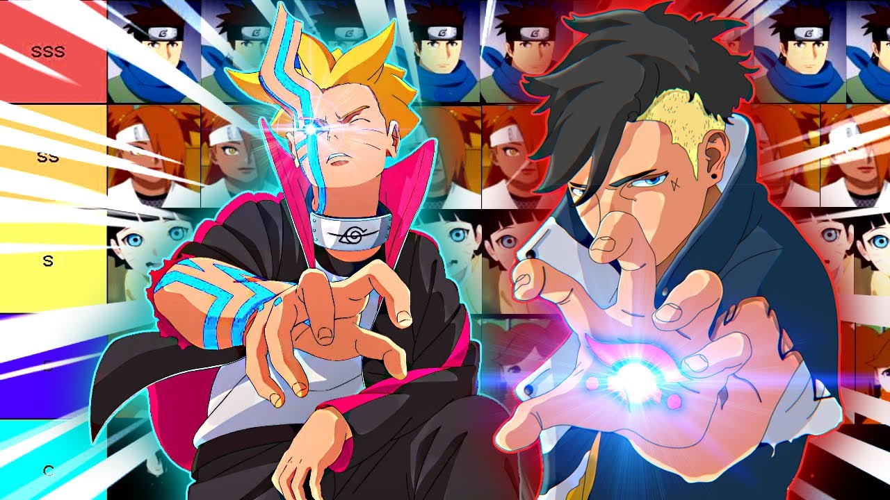BORUTO CHARACTER TIERLIST TIME - Ranking Boruto Characters