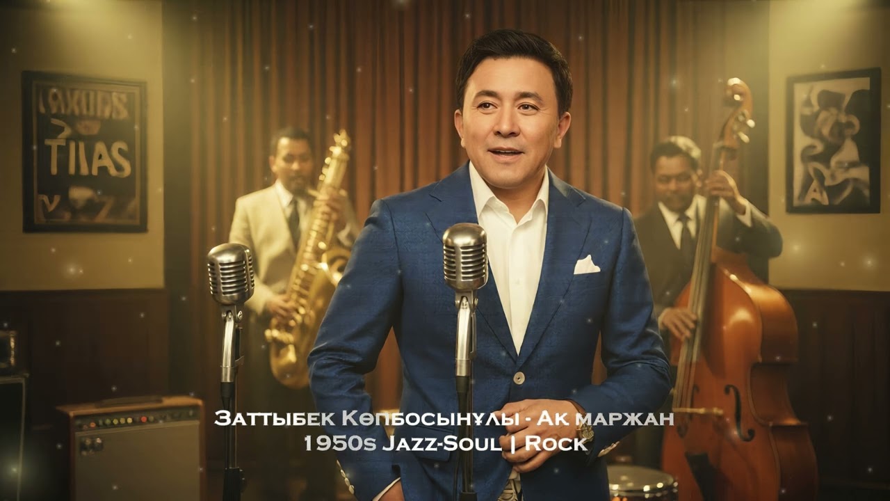 Заттыбек - Ақ маржан (1950s Jazz-Soul | Rock)