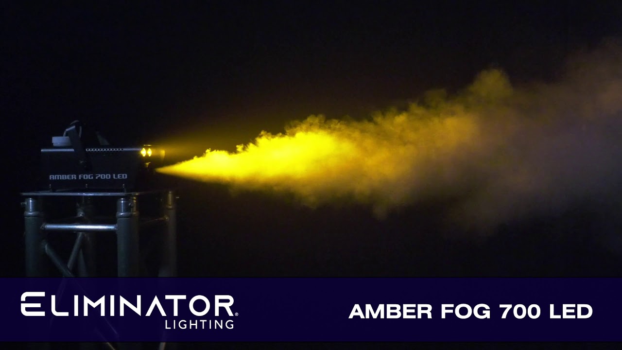 Eliminator Lighting Amber Fog 700 LED