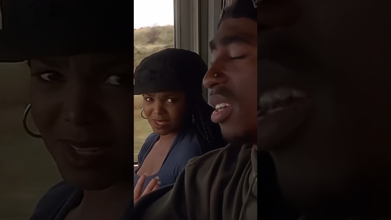 2PAC и ДЖАНЕТ ДЖЕКСОН на съёмках POETIC JUSTICE 🎥 4K 60 кадров в секунду