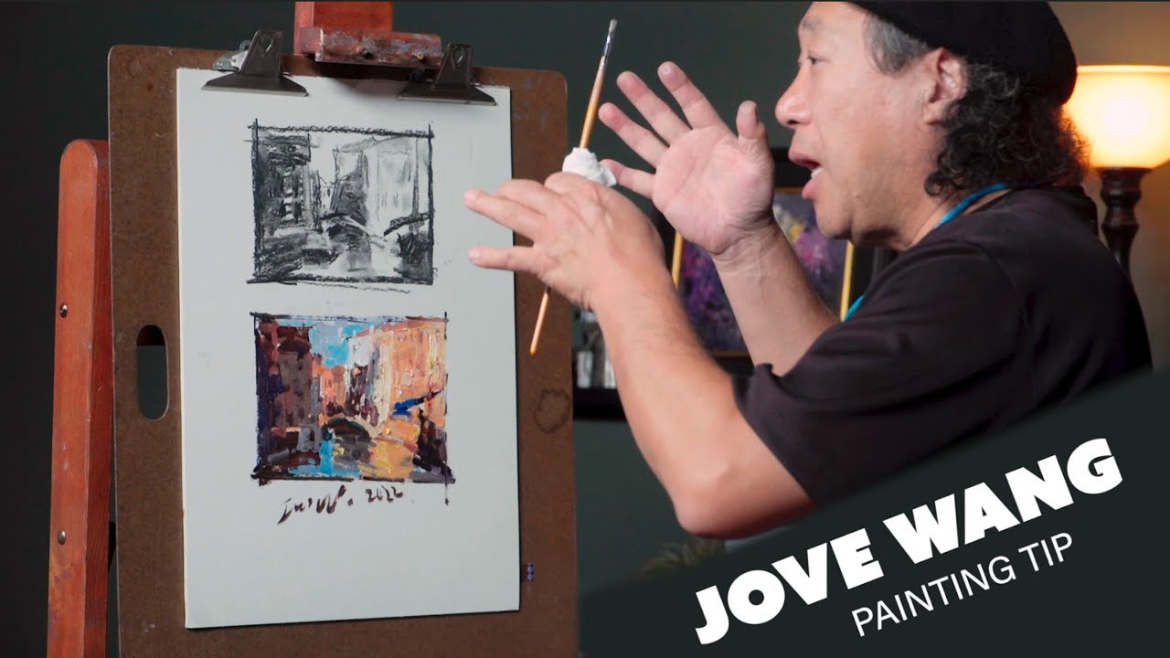 Jove Wang Tip: Painting from Photos (From Expressive Cityscapes)