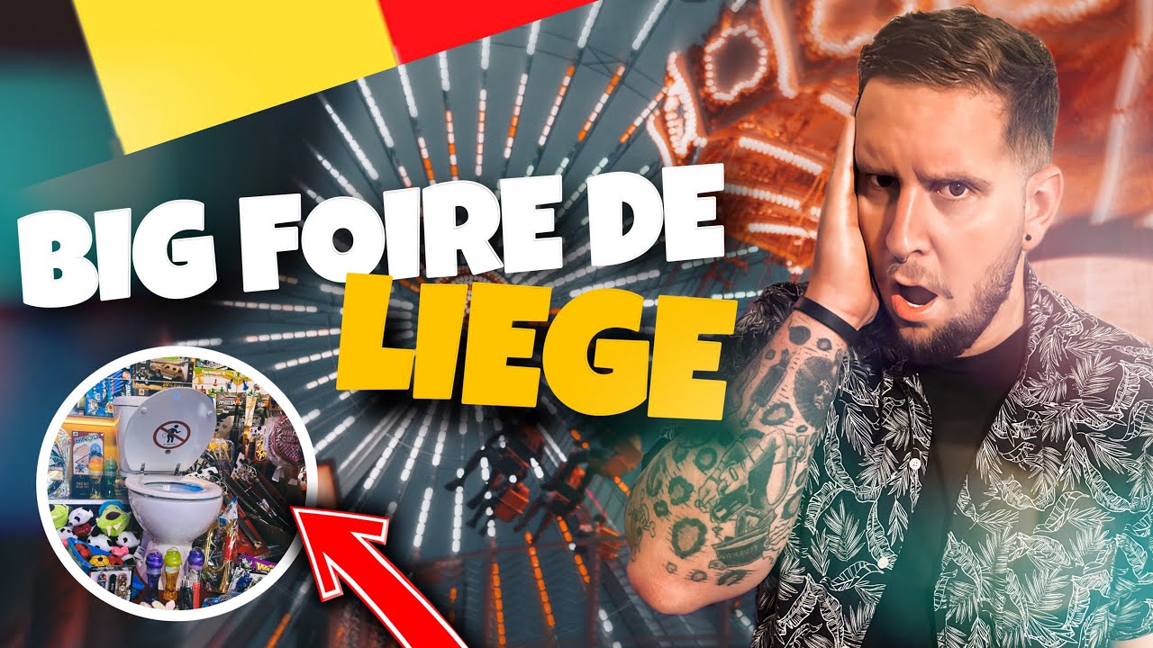 ON GAGNE PARTOUT DANS LA PLUS GRANDE FOIRE DE BELGIQUE (Foire de Liege) 🎡🇧🇪