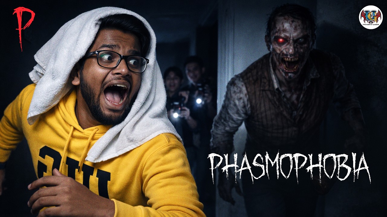 FIRST TIME Playing Phasmophobia 😱 | Real Ghost Hunting Begins | #shorts