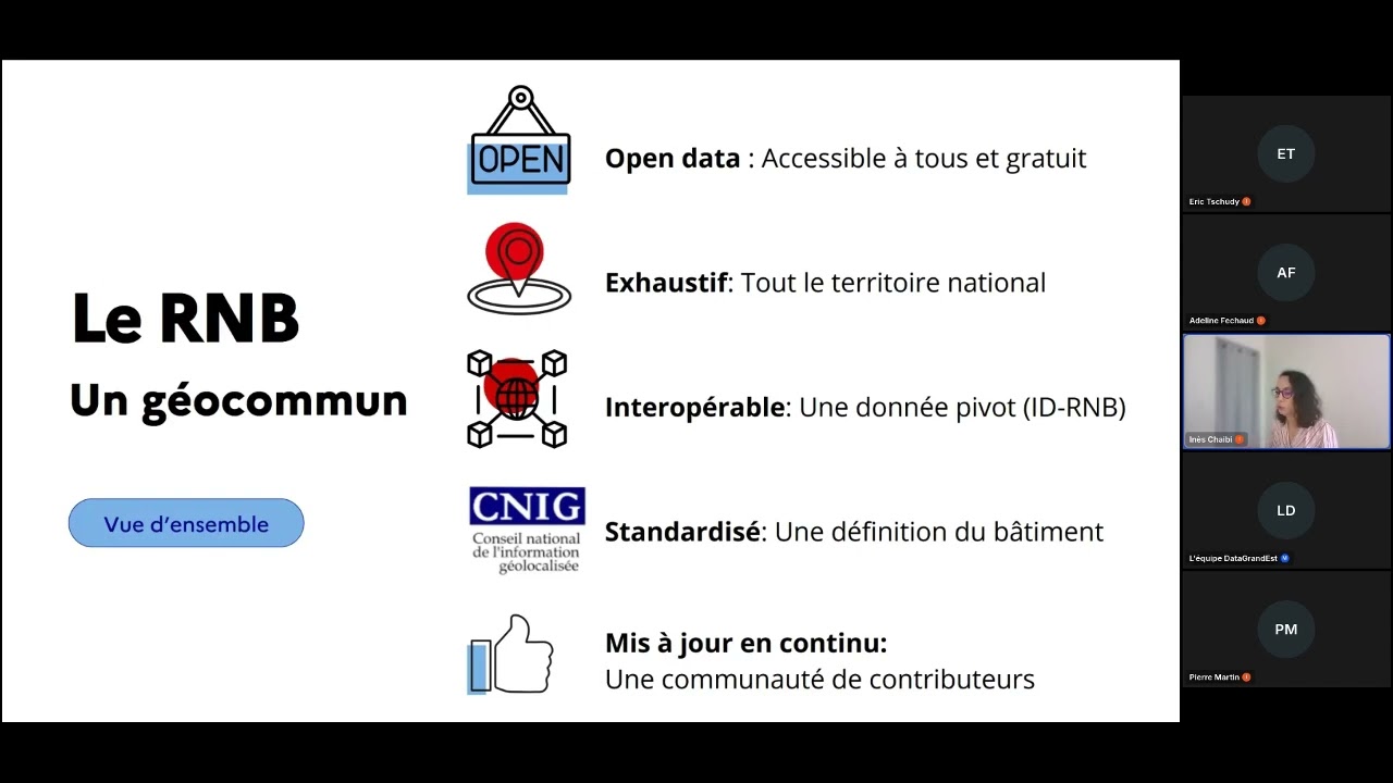 Le Référentiel National des Bâtiments (RNB) et ses cas d'usages