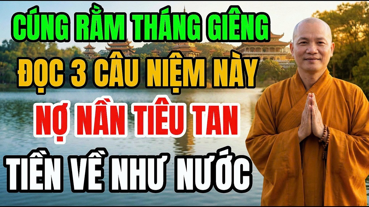 Cúng Rằm Tháng Giêng: Đọc 3 Câu Niệm Này, Nợ Nần Tiêu Tán, Tài Lộc Nảy Mầm, Tiền Về Đầy Túi.
