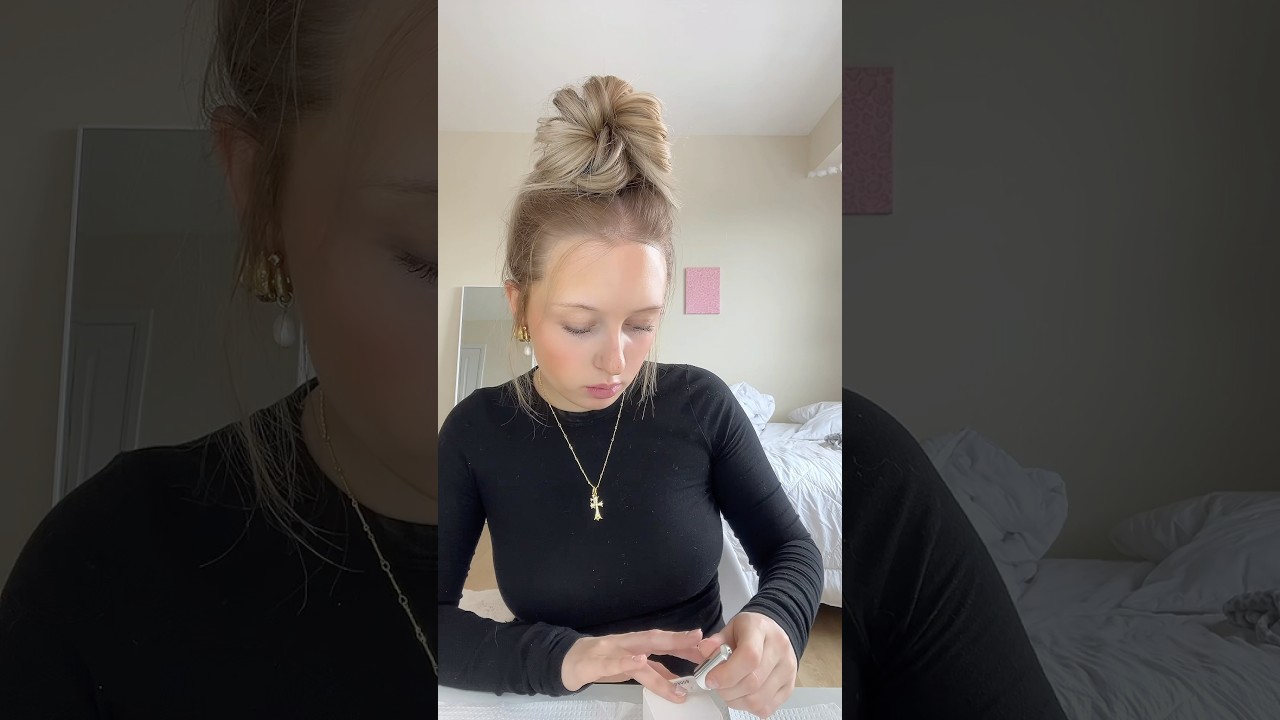 Gel x nail tutorial #gelx #gelxnails #tutorial