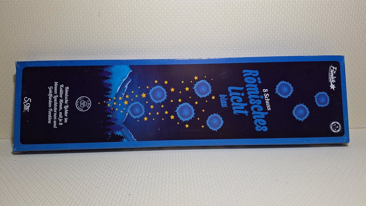Premium! 😱💥🤯 Funke Römisches Licht Blau!