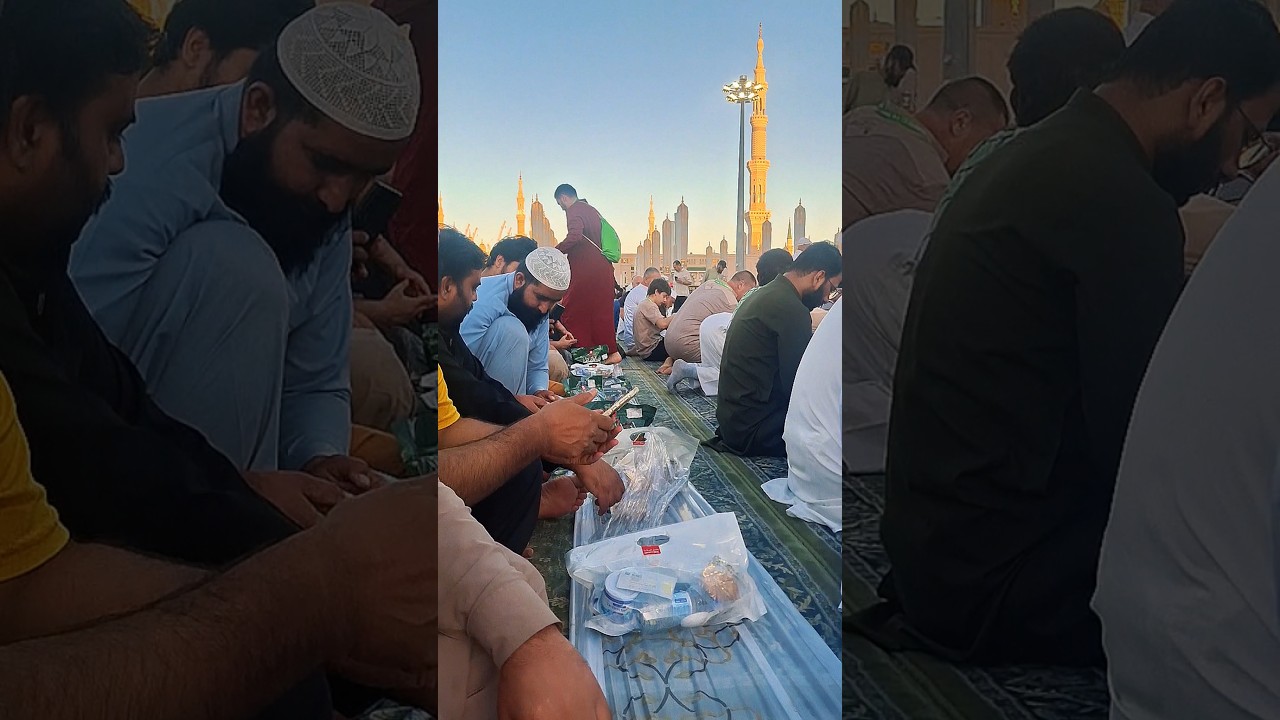 iftar in haram #madina