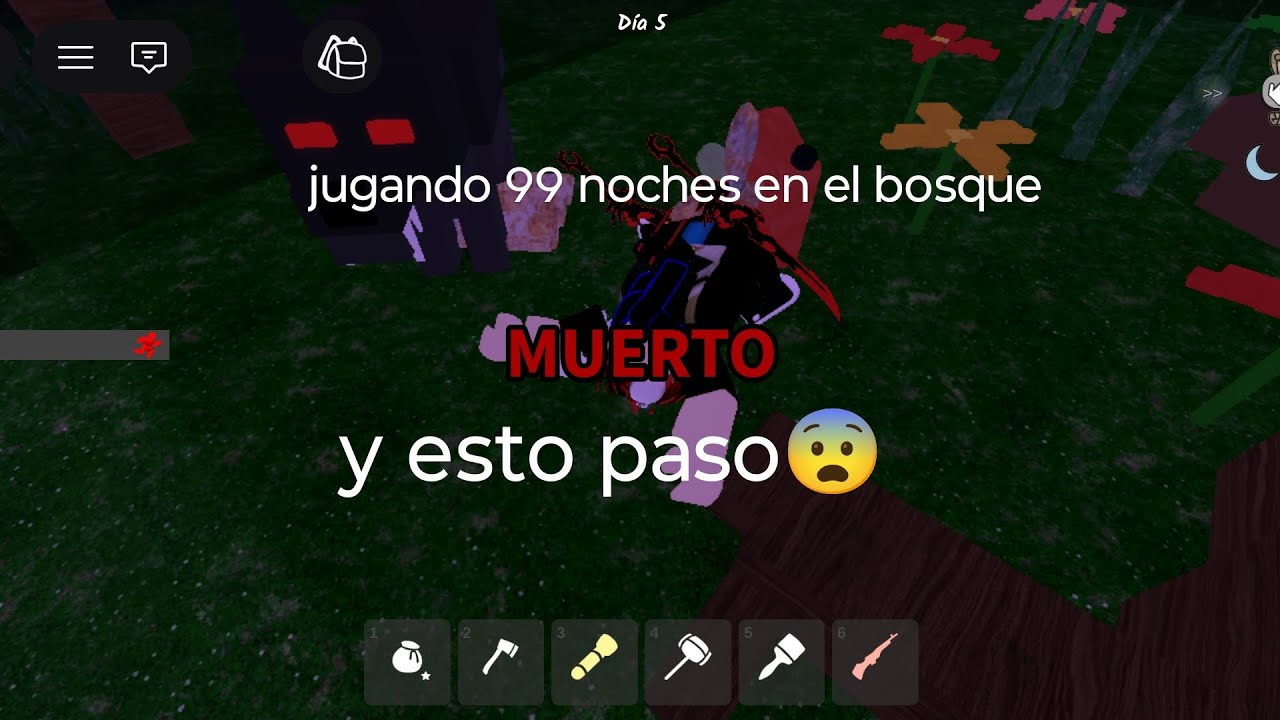 Juge 99 noches en el bosque con @mati tortugon 😨