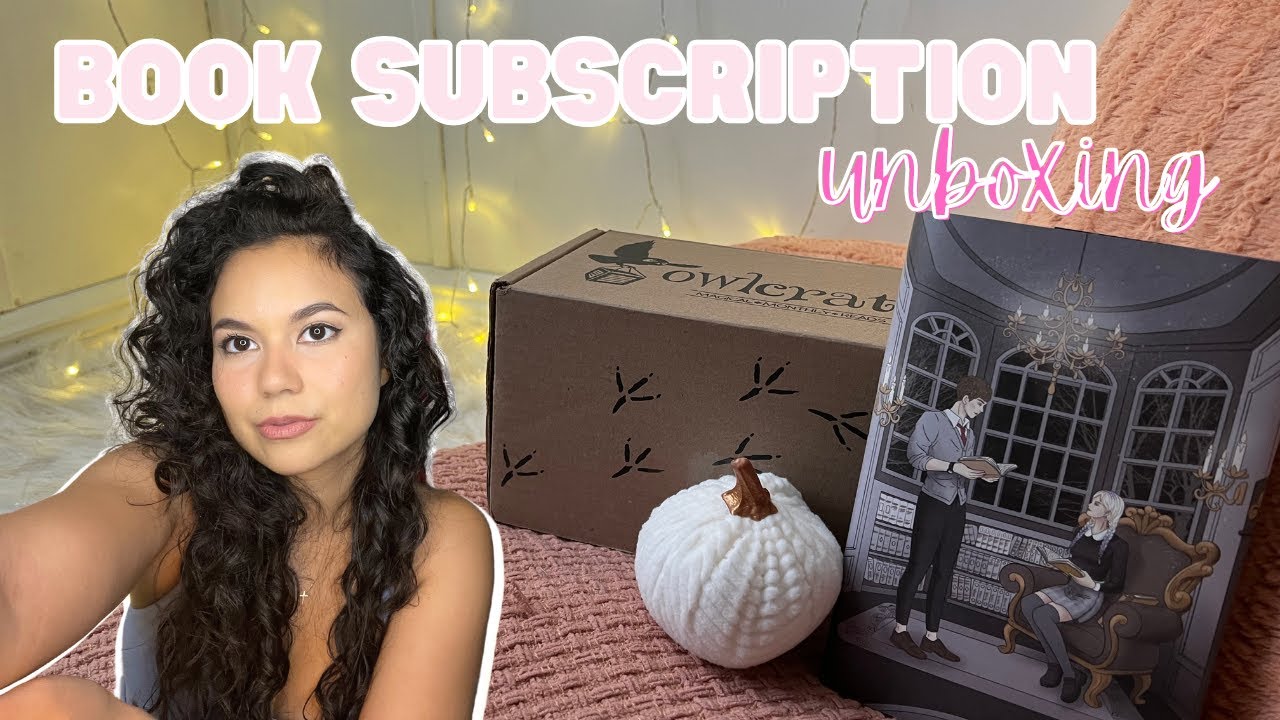 Book Subscription Box | Are They Worth It? OwlCrate YA Book Unboxing, Fantasy, Dark Academia