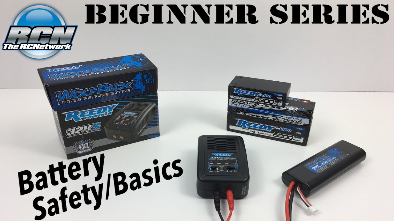 RC Beginner Series - Lipo Battery Safety / Basics