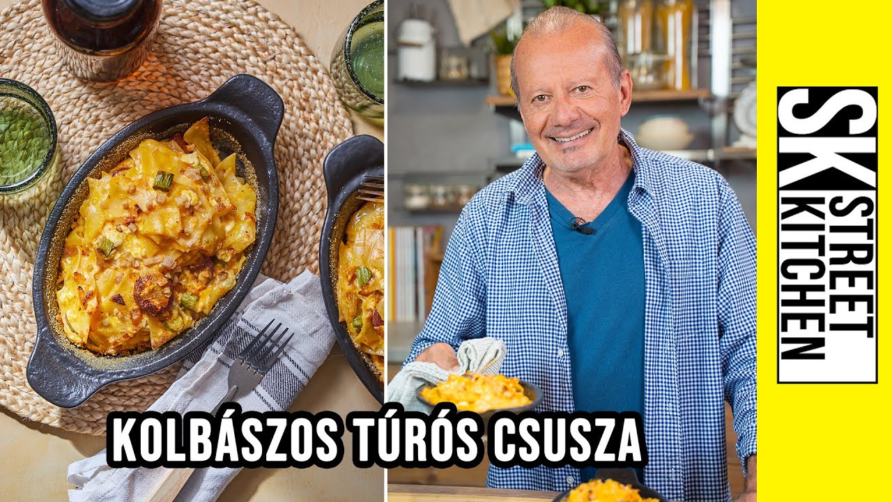 Lajos-féle KOLBÁSZOS túrós CSUSZA🥓