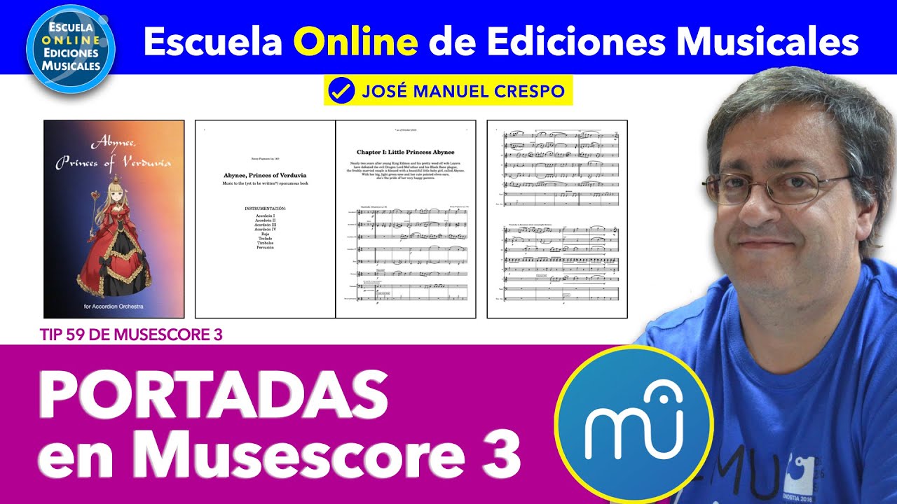 PORTADAS en Musescore 3 - Tip 59