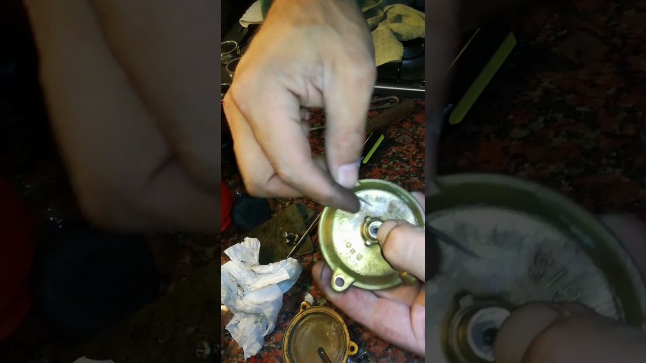 Cambio de oring de la camara de agua.
