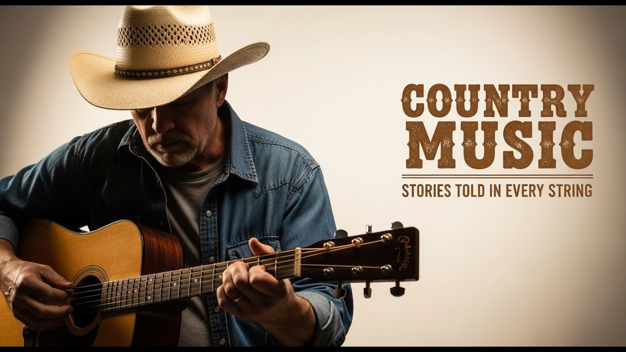 Country Music Live Stream | Classic Country Songs with Soft Acoustic American Night Vibes