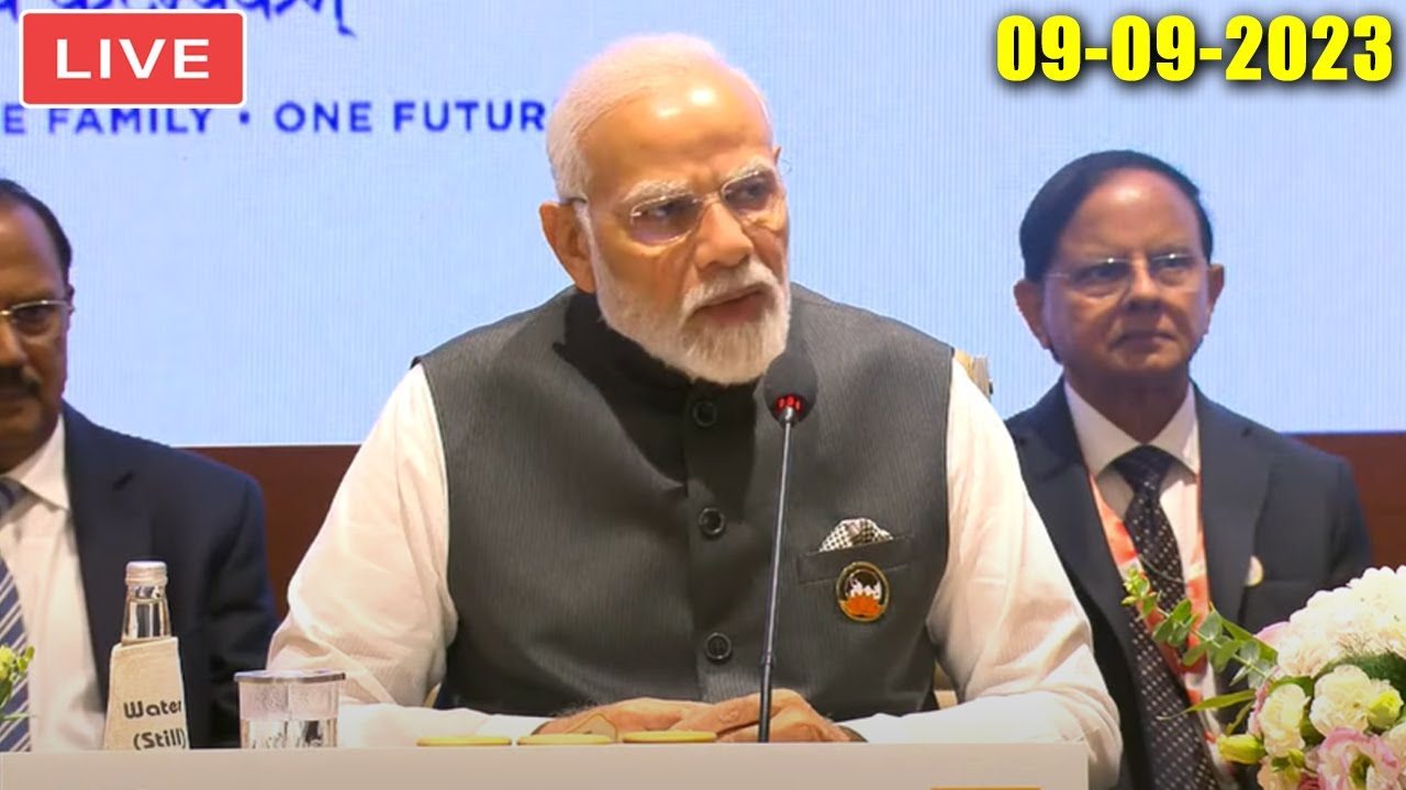 G20 Summit 2023 :  PM Modi Speech | Global Infrastructure & Investment Event | 09-09-2023