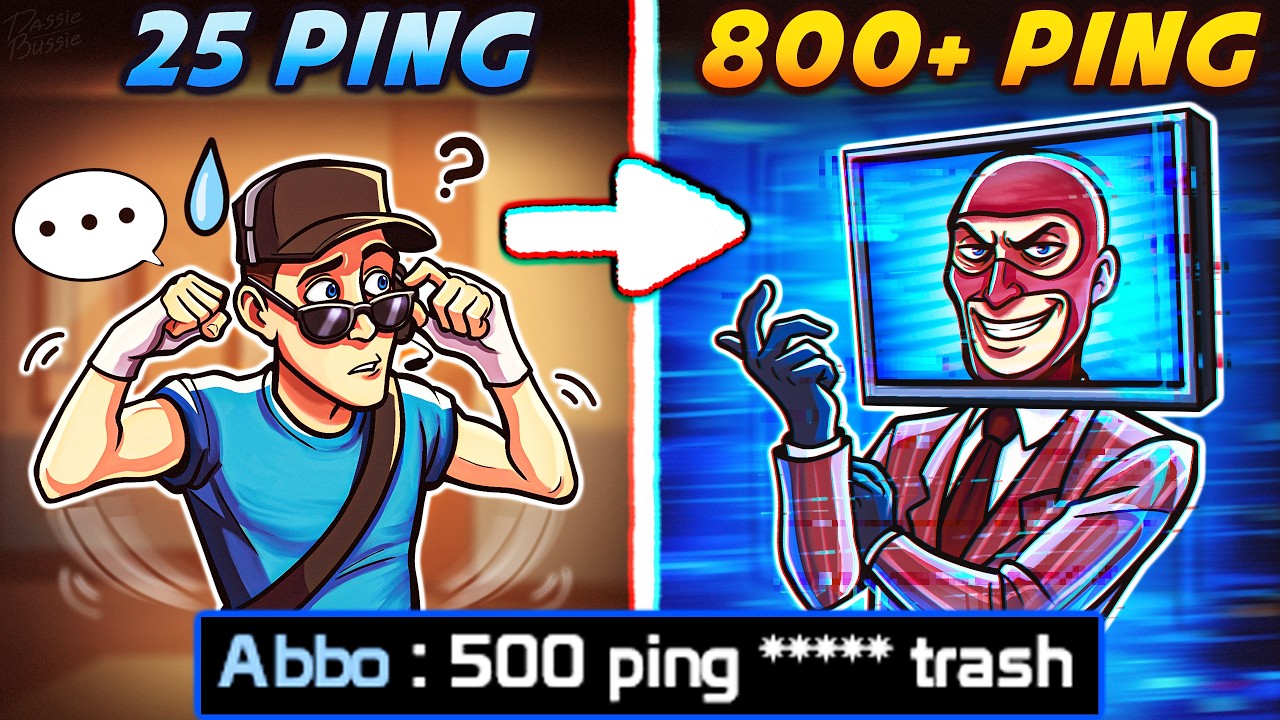 TF2 - Exploit z bardzo wysokim pingiem (ping 800+)