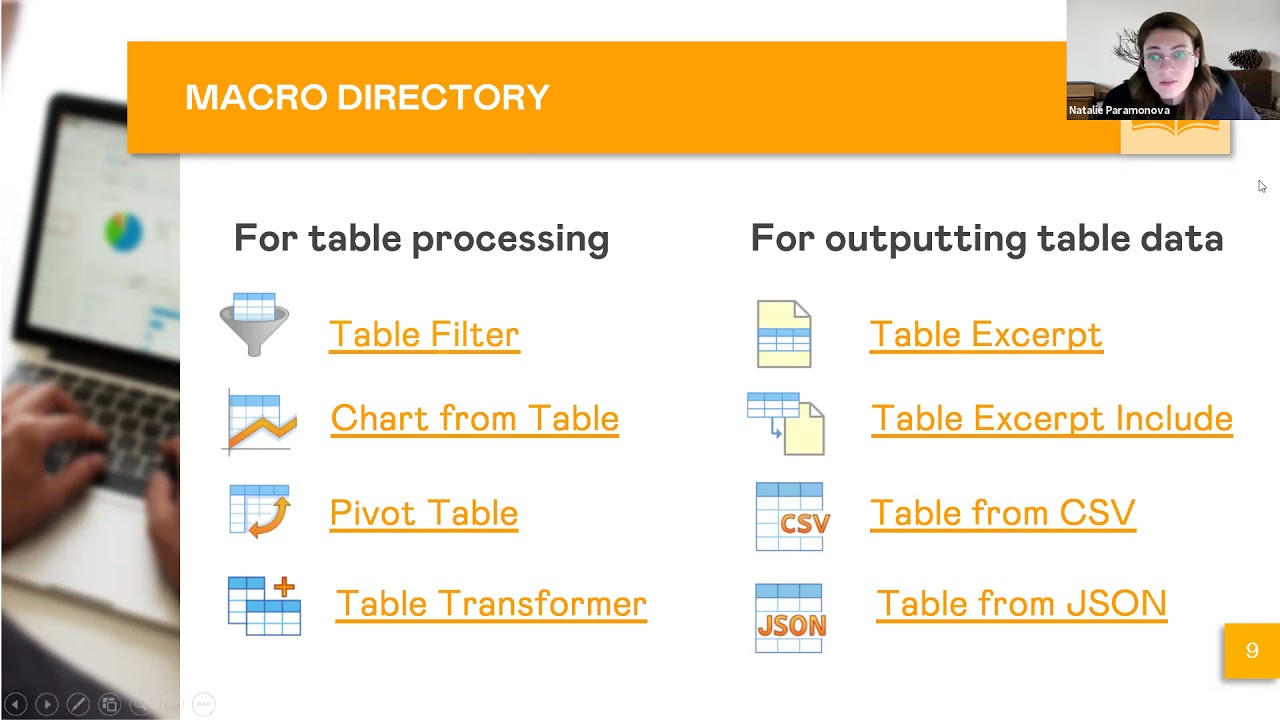Table Filter and Charts app in Confluence for product and project management activities