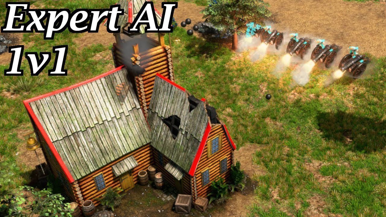 1v1 vs Aoe3 DE's New 