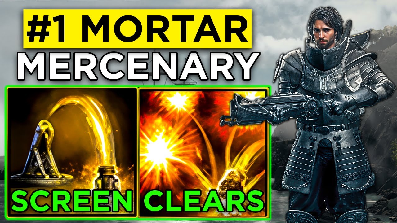 Mortar Totem is Overpowered! - Best Mercenary Tactician Build in POE 2
