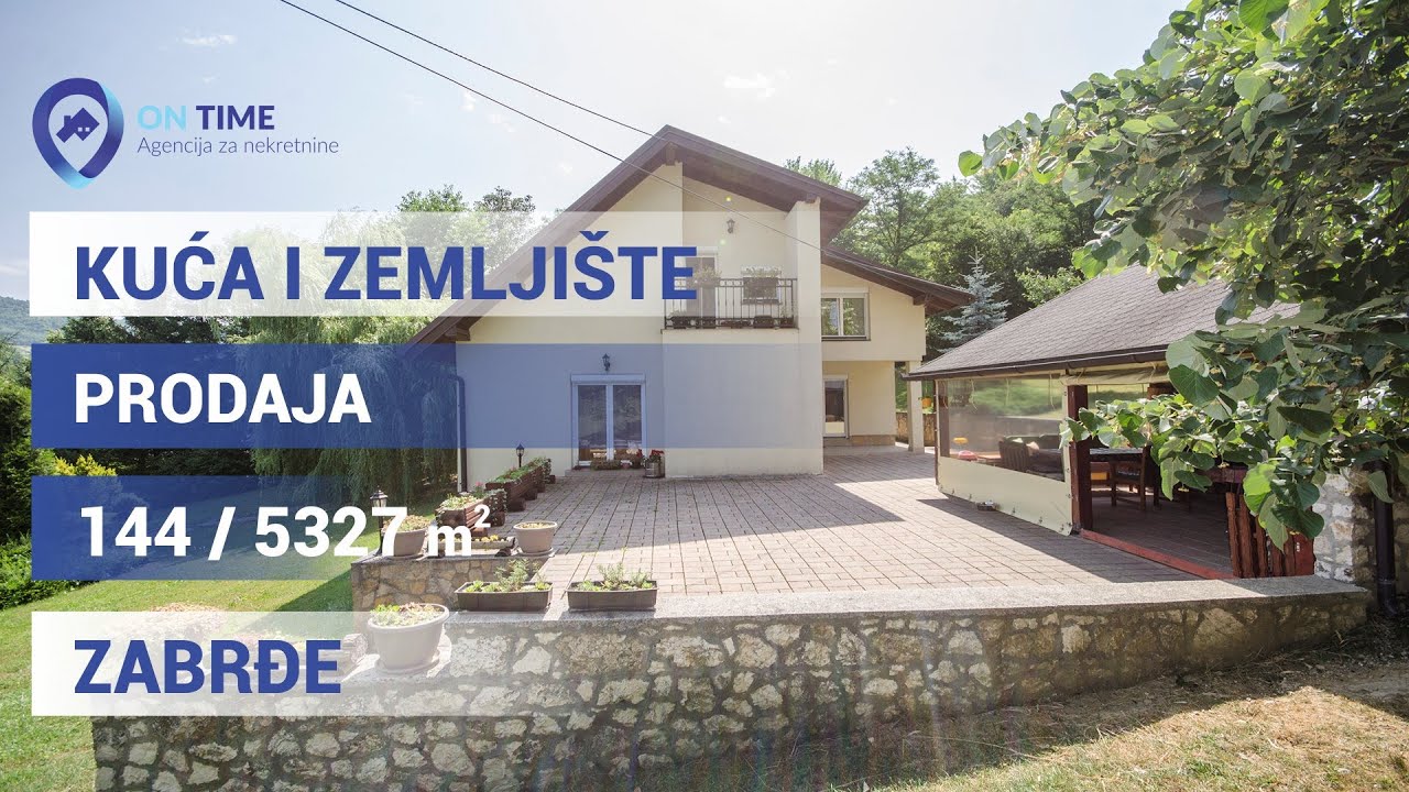 Prodaja - Kuća, 138 m2, zemljište 5327, Zabrđe - On Time