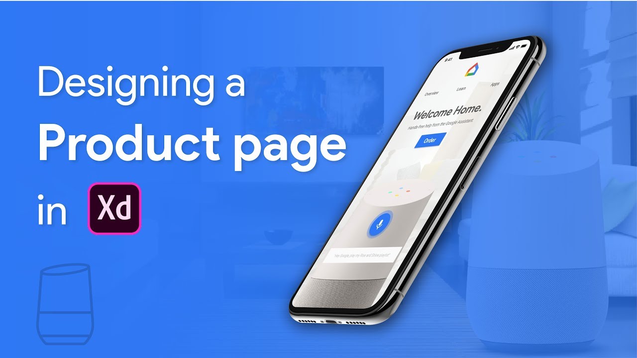 Mobile Product Page Design Walk through in Adobe Xd