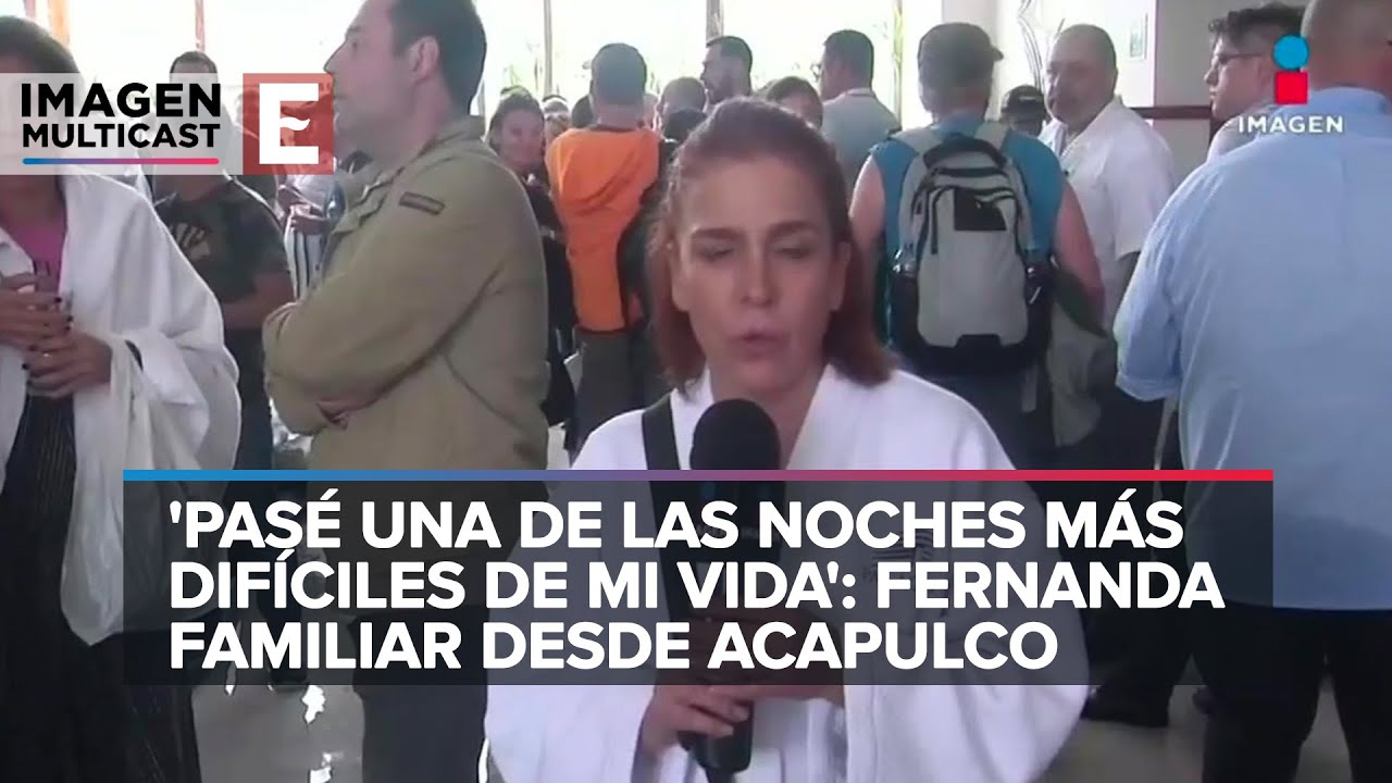 'Pasé una de las noches más difíciles de mi vida': Fernanda Familiar