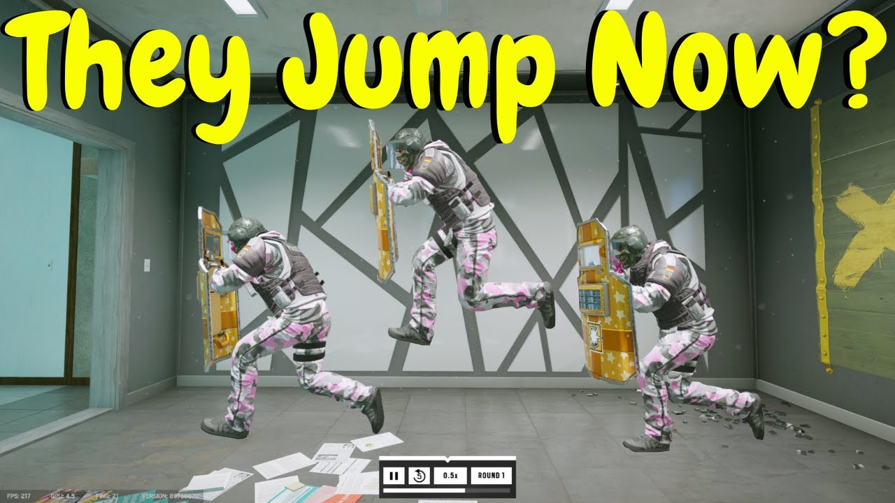 They Added Jumping to Rainbow Six Siege