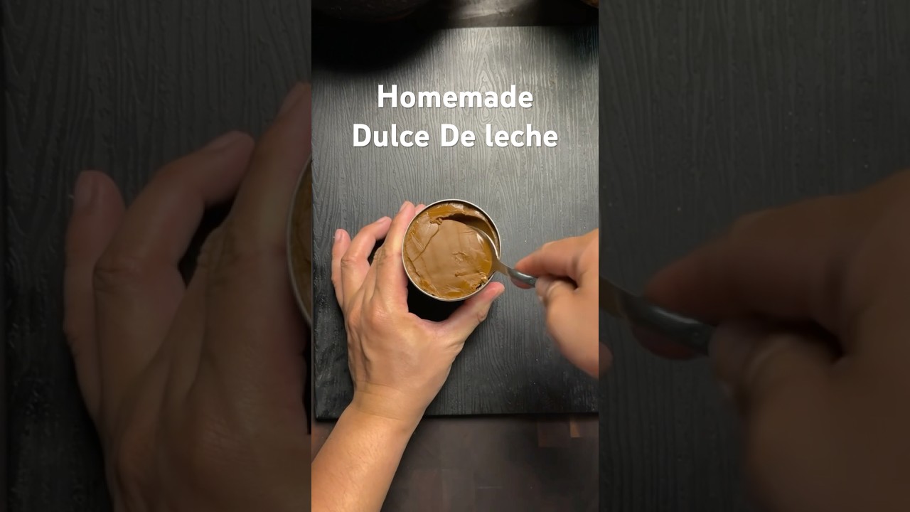 Homemade Dulce De leche 