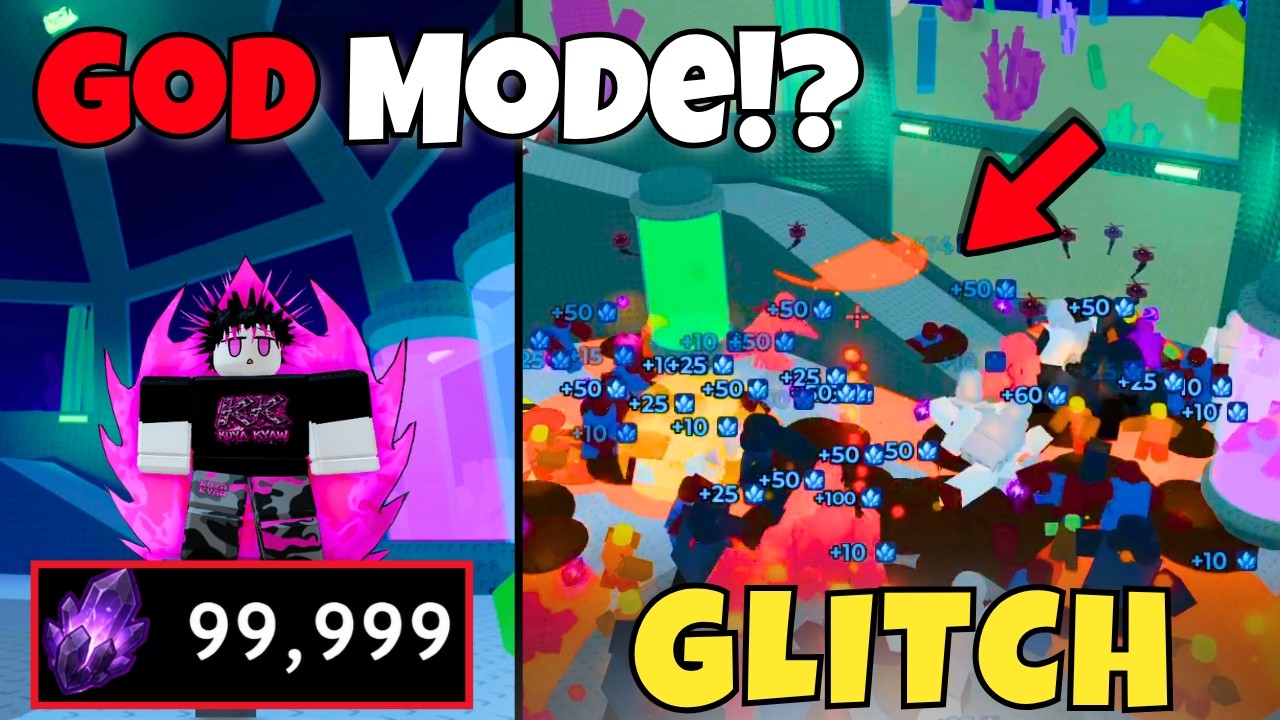 GOD MODE GLITCH Gives UNLI SHARDS in Survive Zombie Arena (Roblox)
