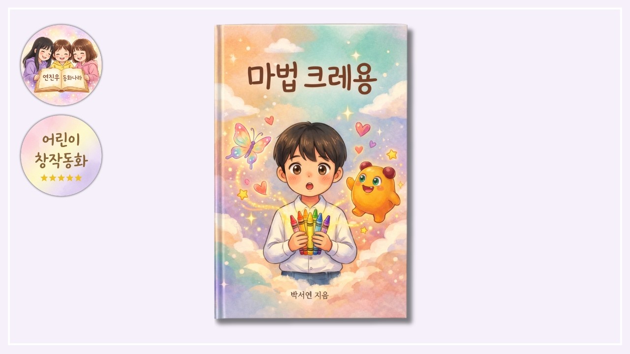 마법 크레용 | 친구가 생긴 날 🖍️ 외로운 아이에게 찾아온 기적 같은 이야기 | 감동 창작동화 | 연진우 동화나라
