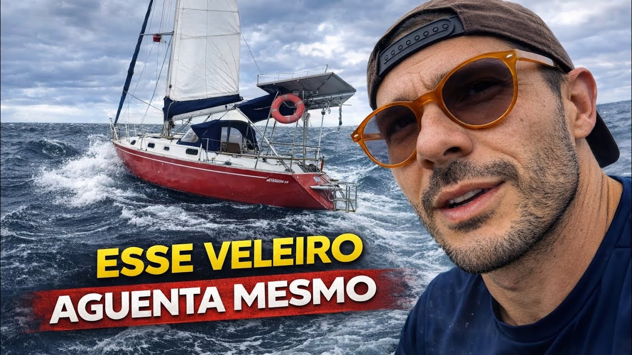 POV PRIMEIRA VEZ QUE SAÍ COM O MINTAKA E DEU ISSO- VELEIRO PETERSON 33