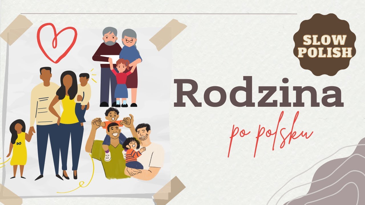Rodzina - Członkowie rodziny po polsku | Family members in Polish - BEGINNER LEVEL (A1)