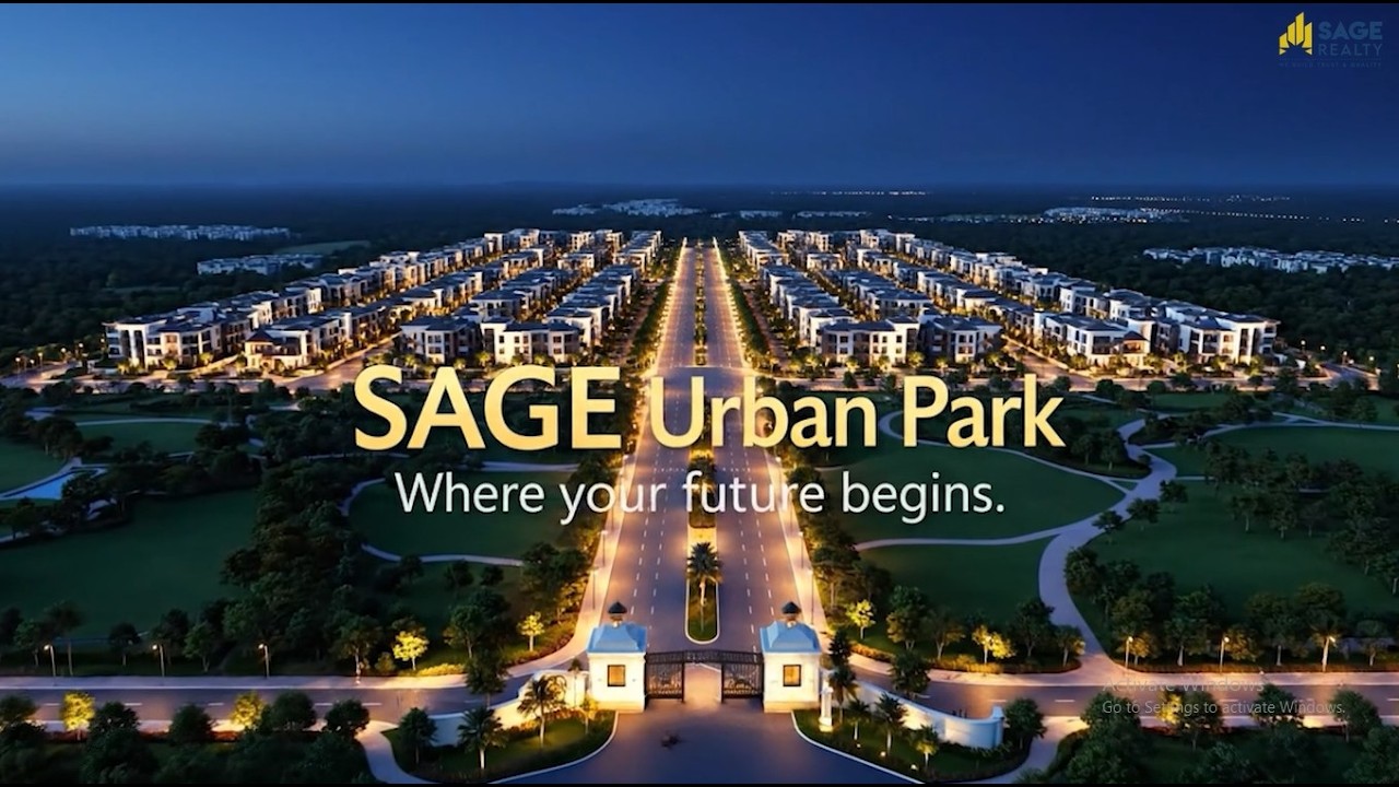 SAGE Urban Park Bhopal | Premium Plots on Airport Road | Investment Property in Bhopal SAGE Realty