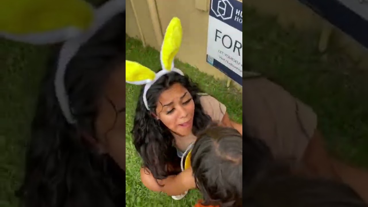 We caught mommy eating all of the Easter candy 😤 #shorts