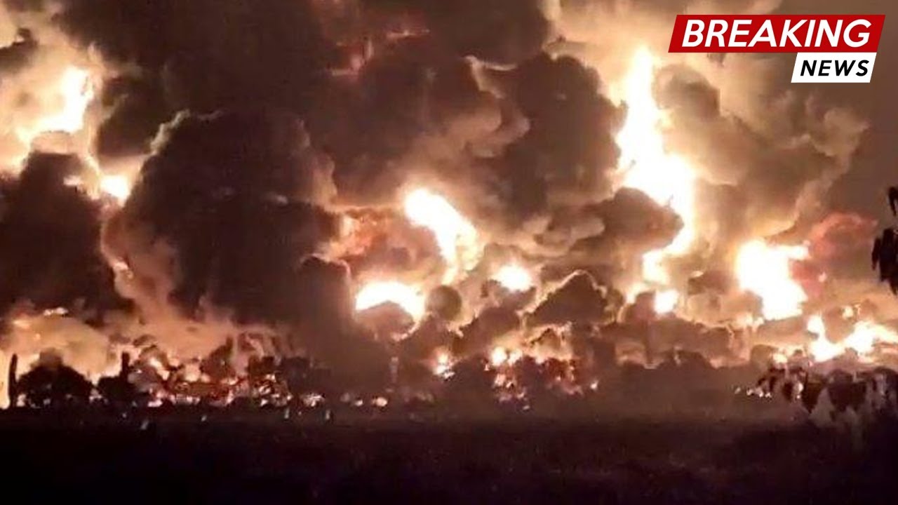 Iran Israel !!! Fire erupts at Iranian military base, in latest in series of mishaps!!