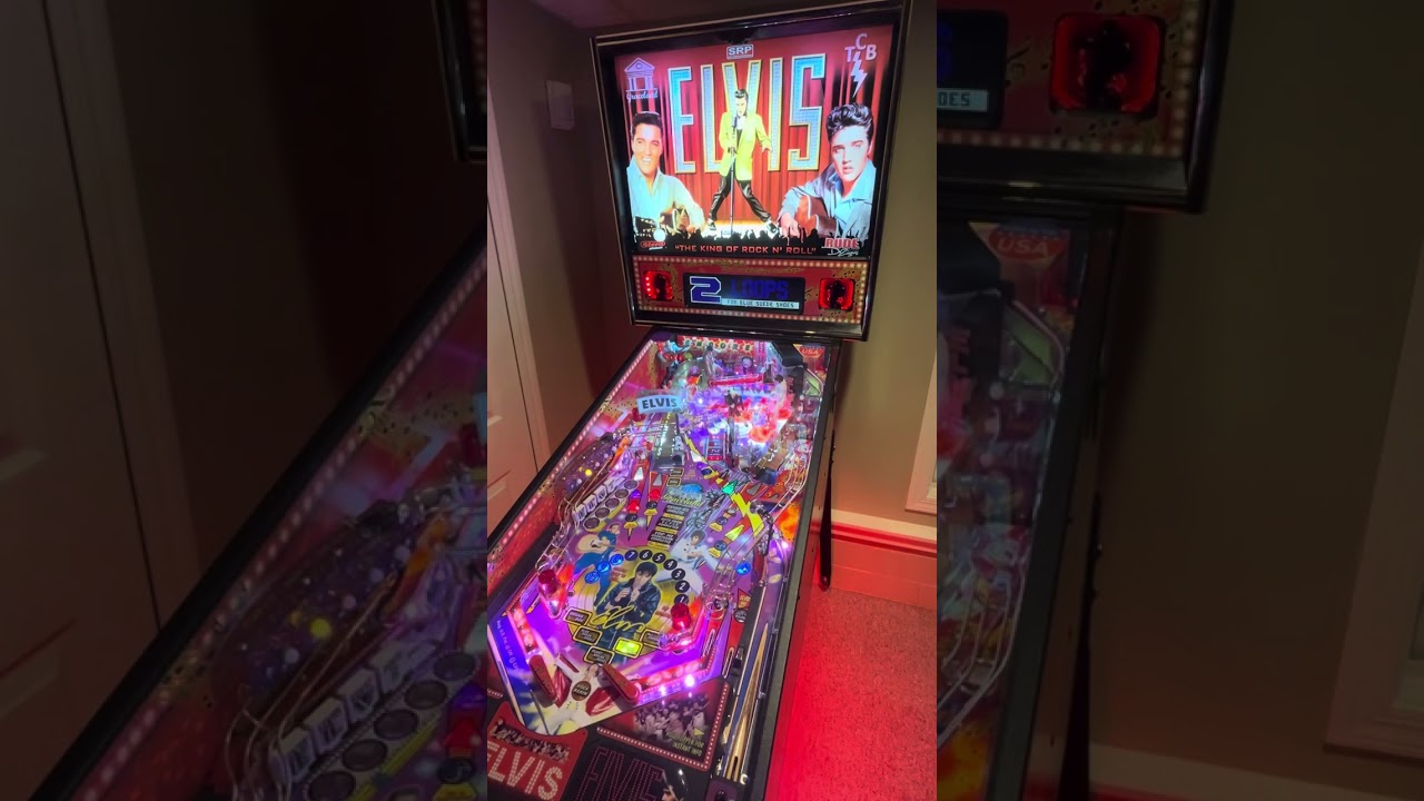 Elvis pinball machine by Stern
